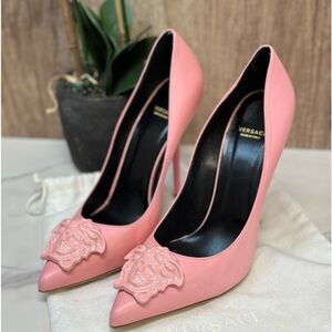 Versace Pink Heels Size 41 Womens